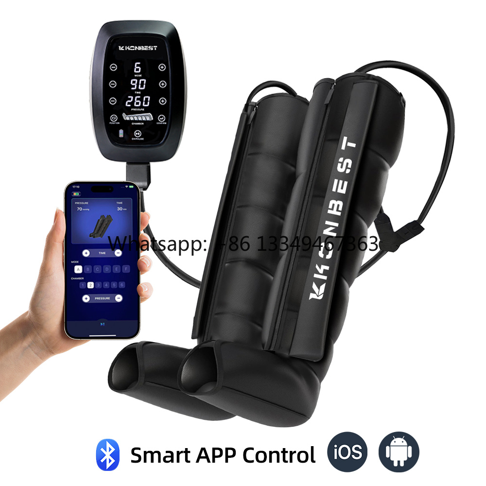 Compression Boots Recovery - نظام تدليك للساق بالكامل مع مضخة