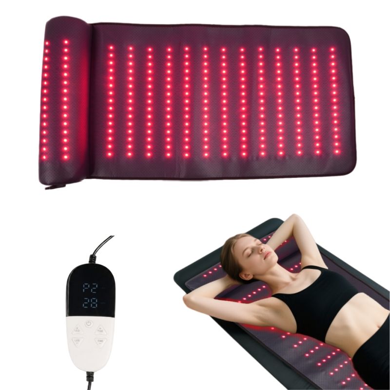Red Light Therapy Mat Full Body - بساط العلاج بالضوء الأحمر تحت الحمراء،