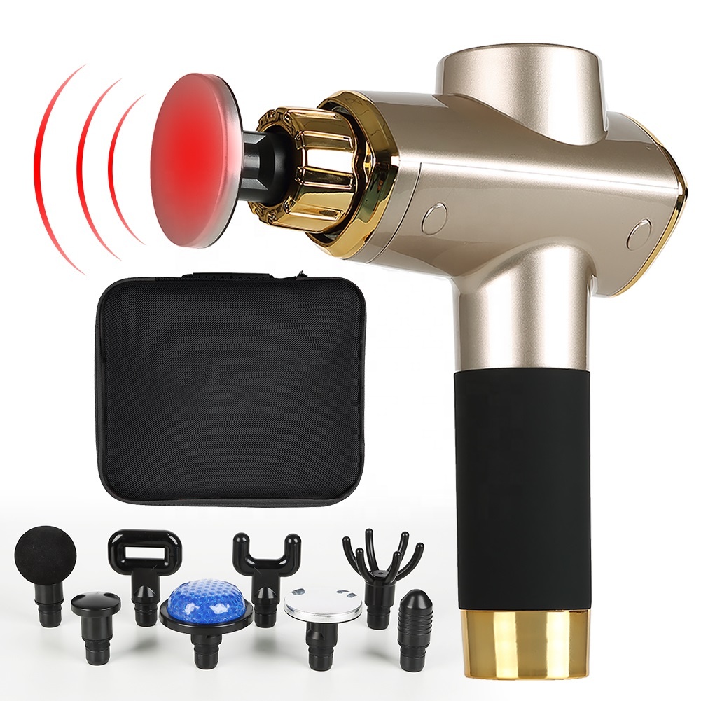 Massage Gun Percussion Deep Tissue - مسدس تدليك العضلات، مسدس حراري احترافي،