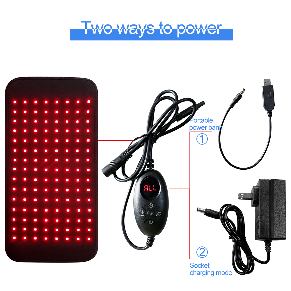 Red Light Therapy Belt - حزام ضوئي أحمر احترافي بـ 120