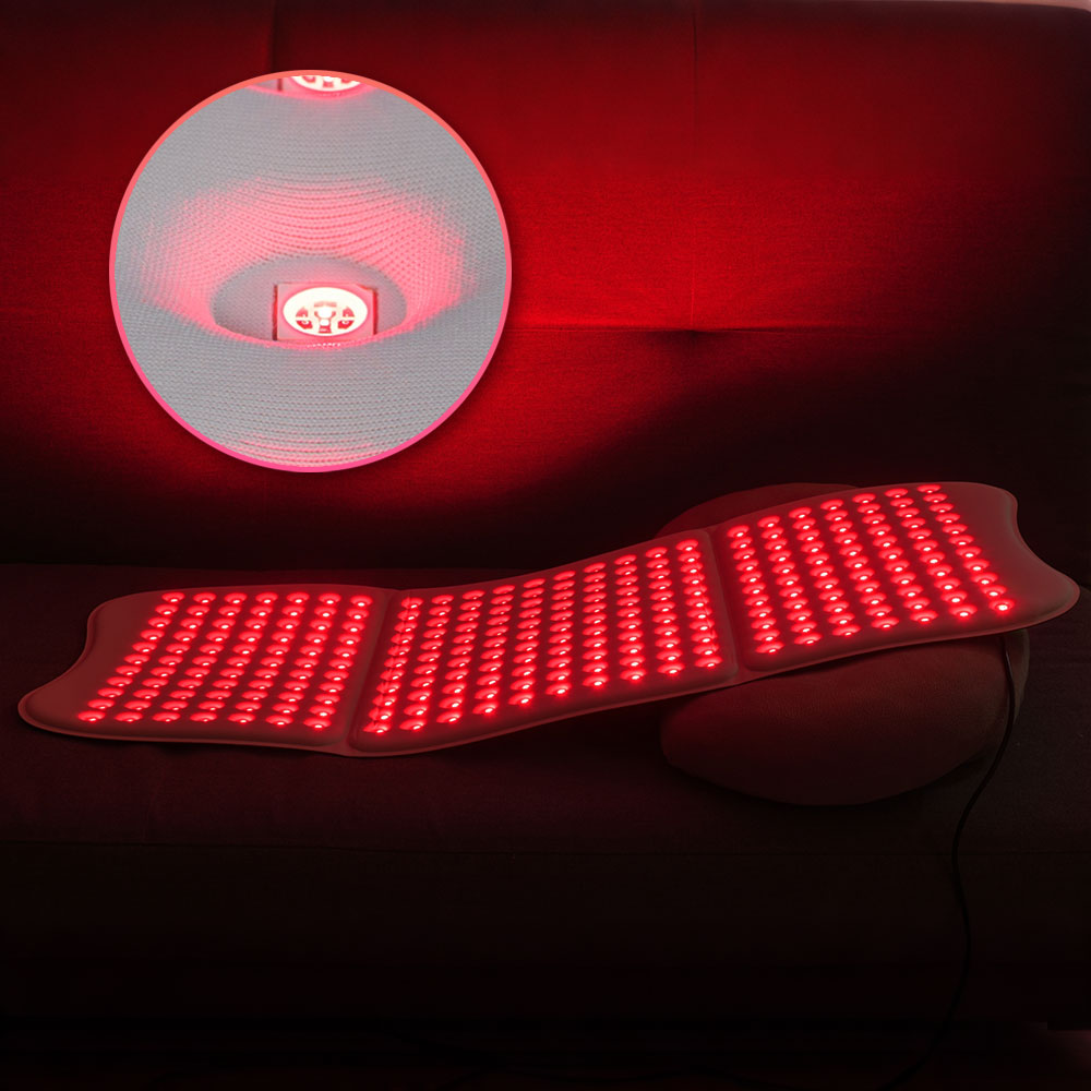 Red Light Therapy Mat Full Body - بساط ضوئي أحمر كبير محمول بالأشعة