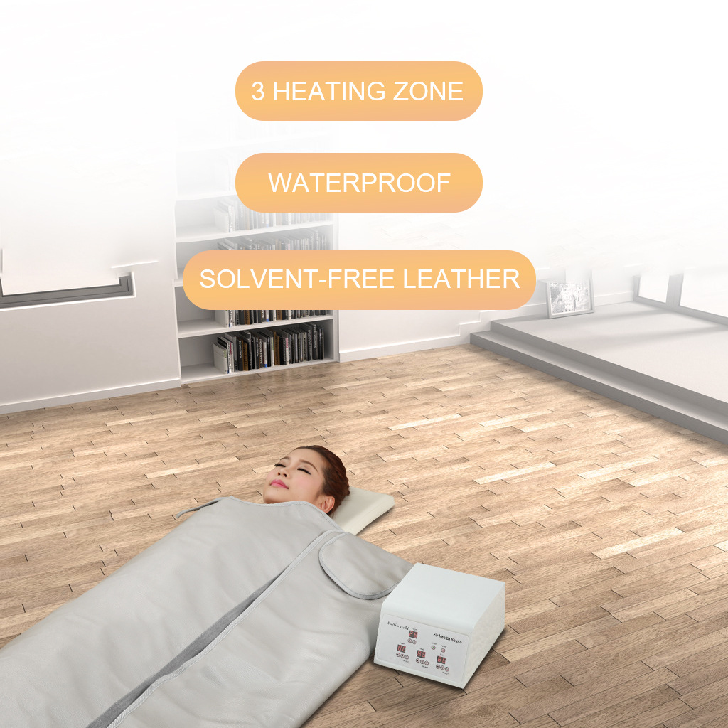 بطانية عازلة للحرارة بالأشعة ت - مراجعة Infrared Sauna Blanket Portable وسعره