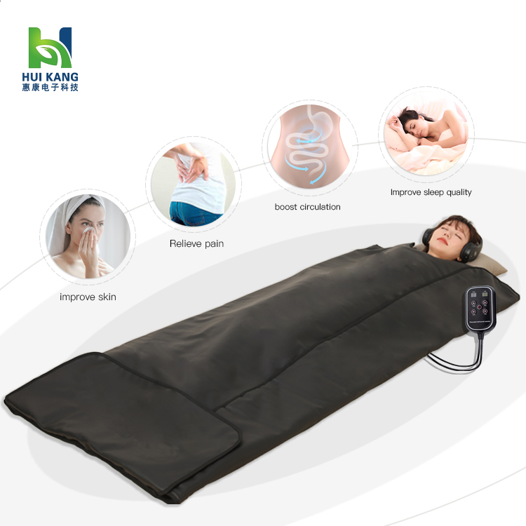 بطانية ساونا بالأشعة تحت الحمر - مراجعة Infrared Sauna Blanket Portable وسعره