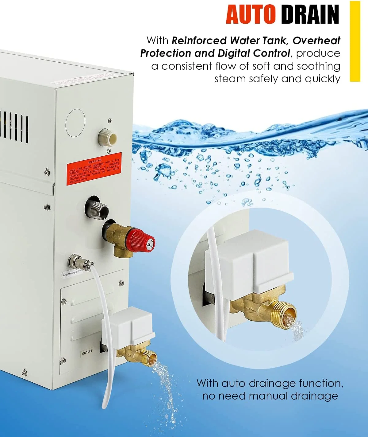 2026 9KW مولد بخار فاخر دش ساو - مراجعة Steam Sauna Generator 9Kw وسعره