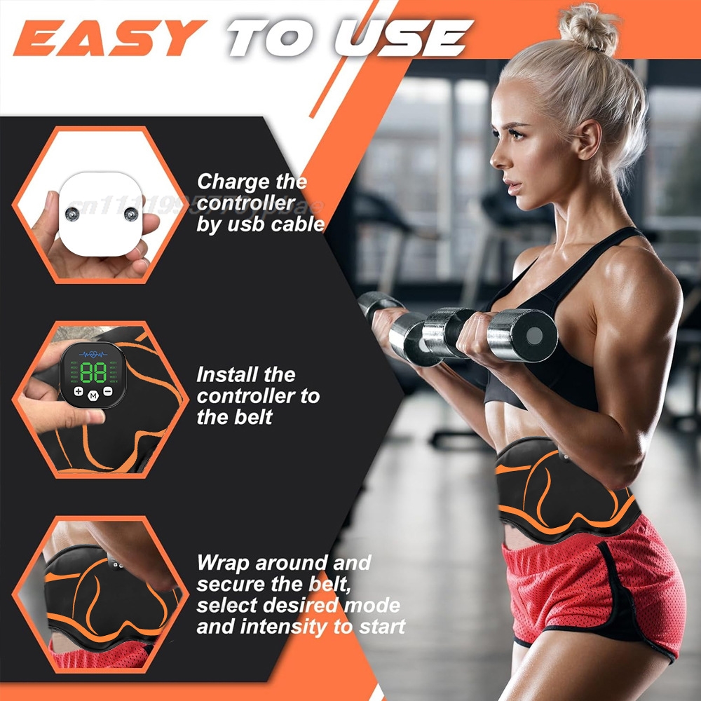 حزام EMS لتحفيز عضلات البطن، ج - مراجعة Ems Muscle Stimulator Body وسعره
