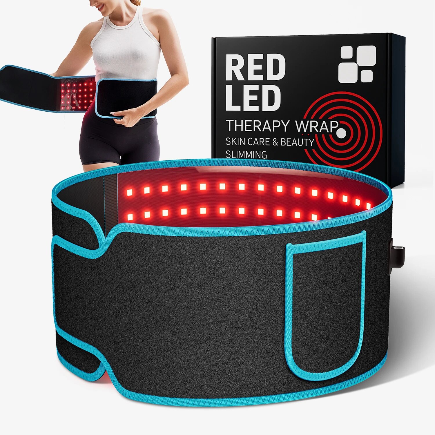 حزام العلاج بالضوء الأحمر والأ - مراجعة Red Light Therapy Mat Full Body وسعره