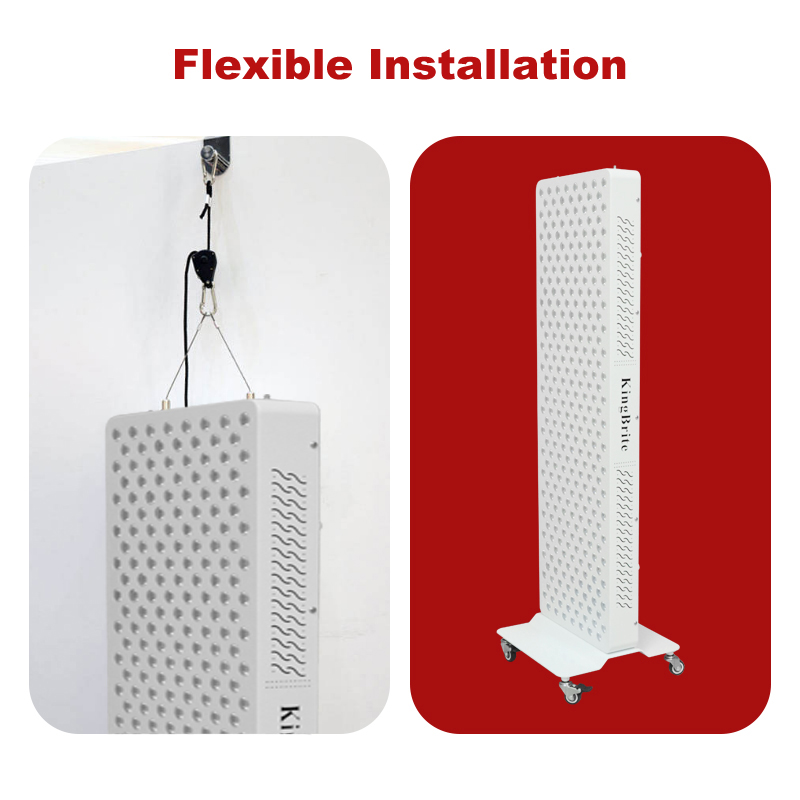 لوحة علاج بالضوء الأحمر بالأشع - مراجعة Red Light Therapy Panel 1500W وسعره