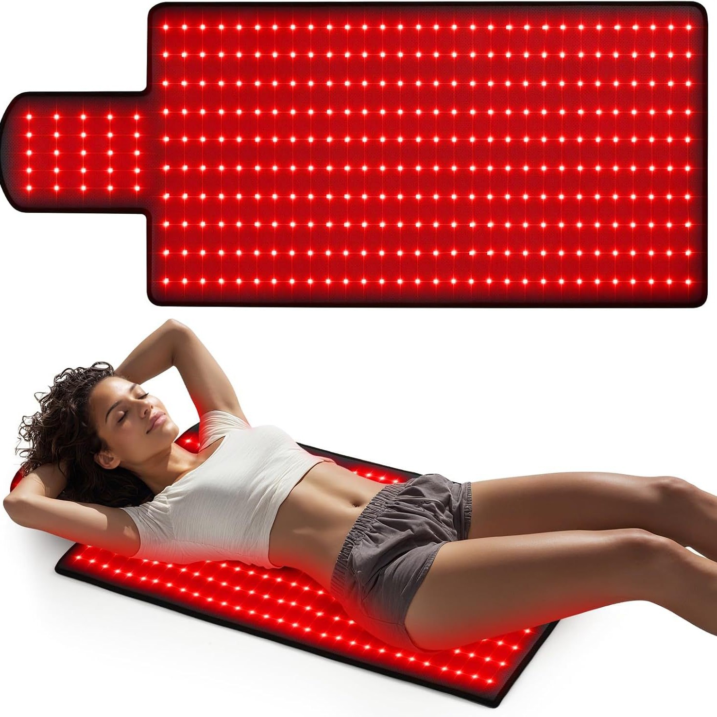 حصيرة العلاج بالضوء الأحمر للج - مراجعة Red Light Therapy Belt وسعره