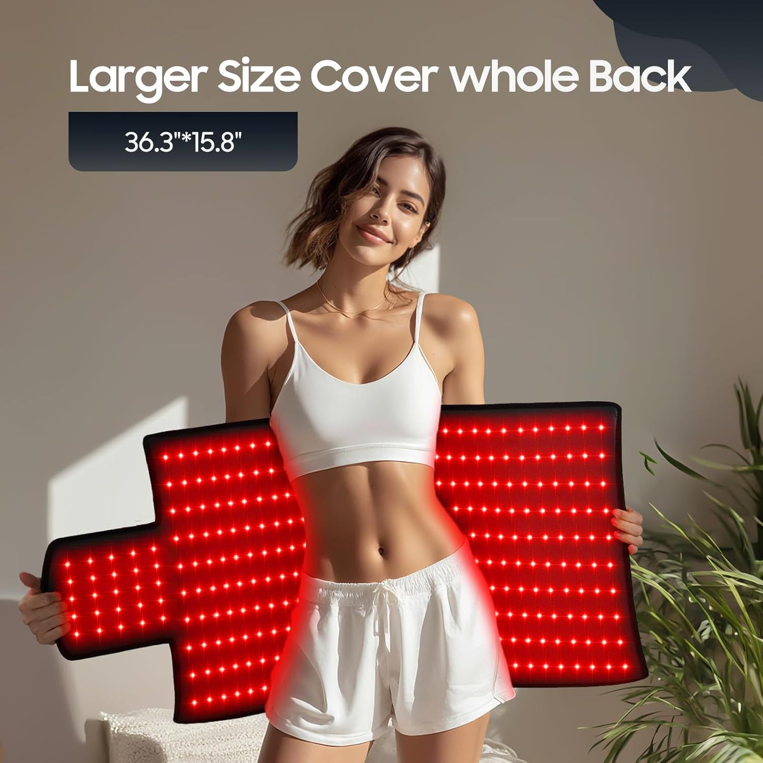 حصيرة العلاج بالضوء الأحمر للج - مراجعة Red Light Therapy Belt وسعره