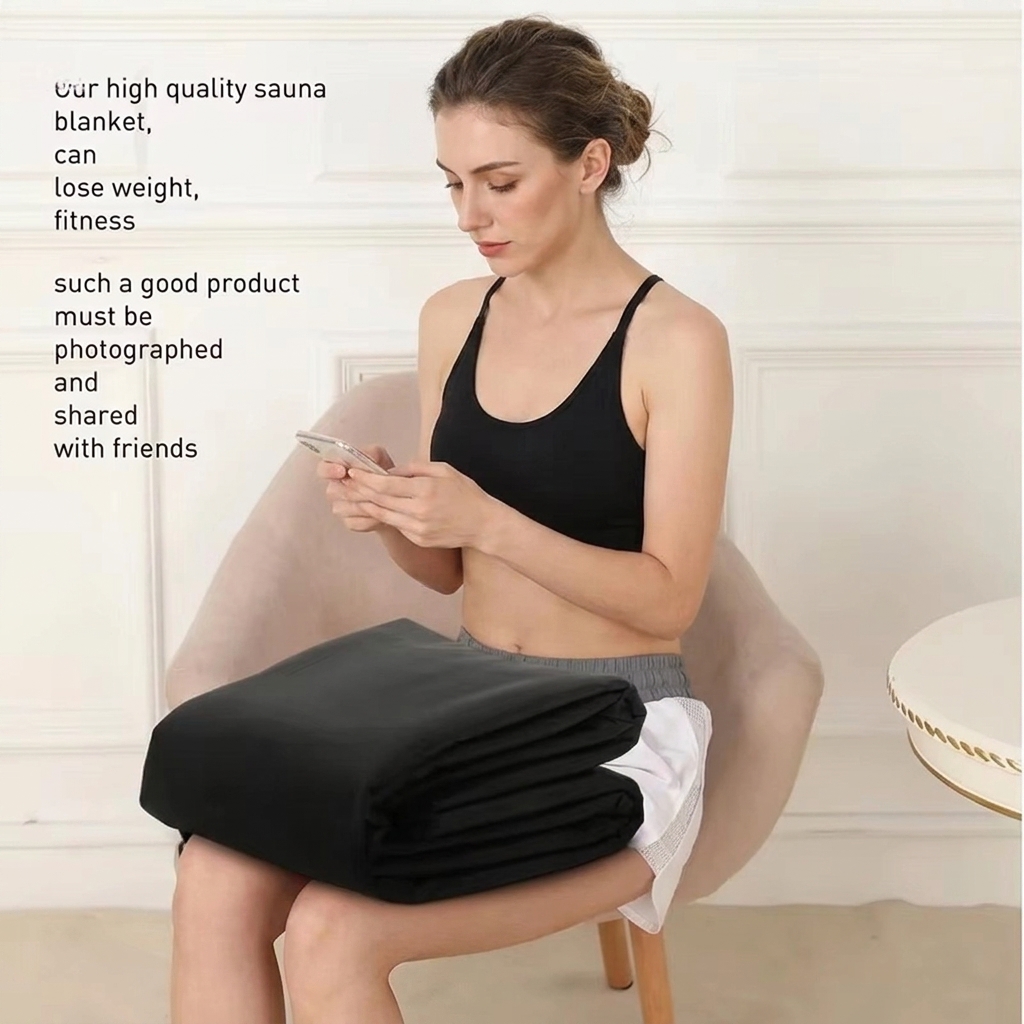 بطانية ساونا منخفضة الإشعاع ال - مراجعة Infrared Sauna Blanket Portable وسعره
