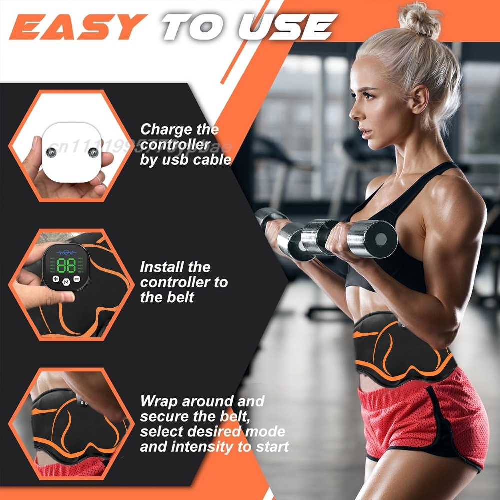 جهاز تحفيز العضلات EMS لتدريب  - مراجعة Ems Muscle Stimulator Body وسعره