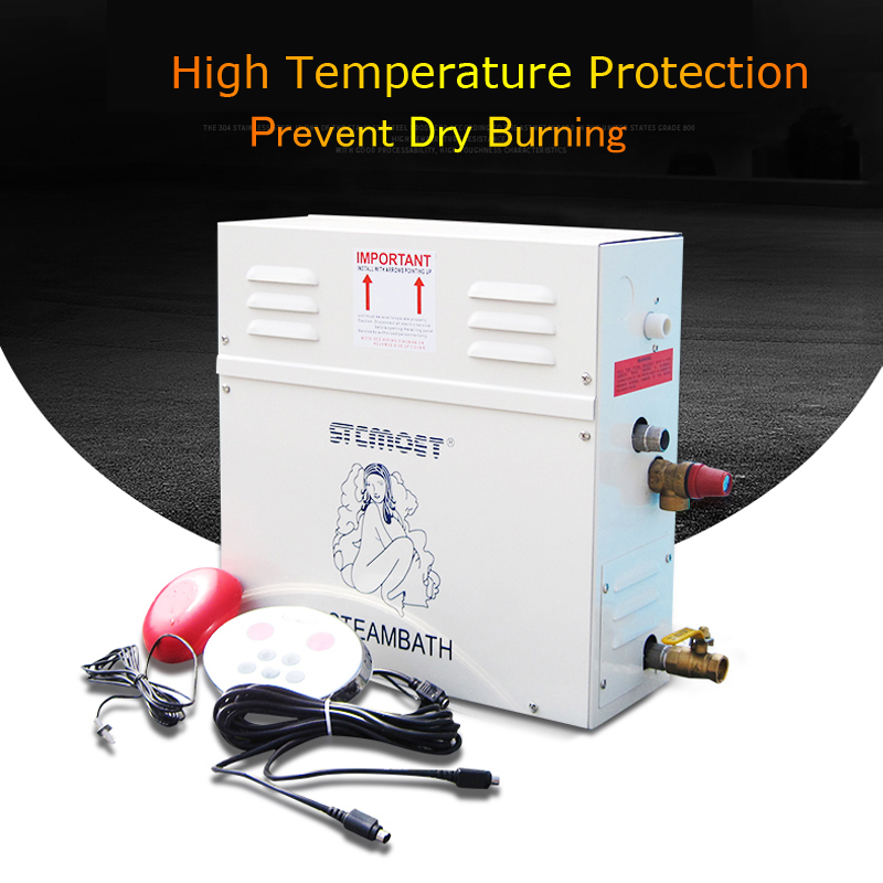 9KW مولد بخار للاستحمام 220 فو - مراجعة Steam Sauna Generator 9Kw وسعره
