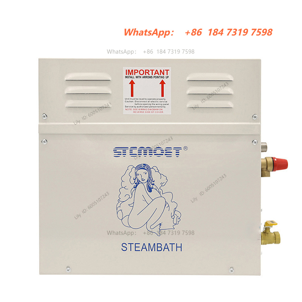 مولد بخار للدش بقدرة 6/9 كيلوو - مراجعة Steam Sauna Generator 9Kw وسعره