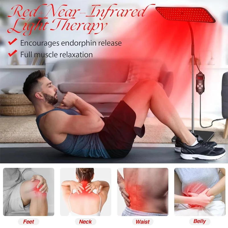 بالقرب من لوحة إضاءة بالأشعة ت - مراجعة Red Light Therapy Mat Full Body وسعره