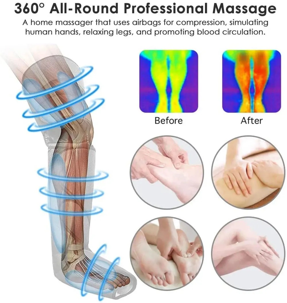 جهاز تدليك للساقين مع خاصية ال - مراجعة Compression Boots Recovery وسعره