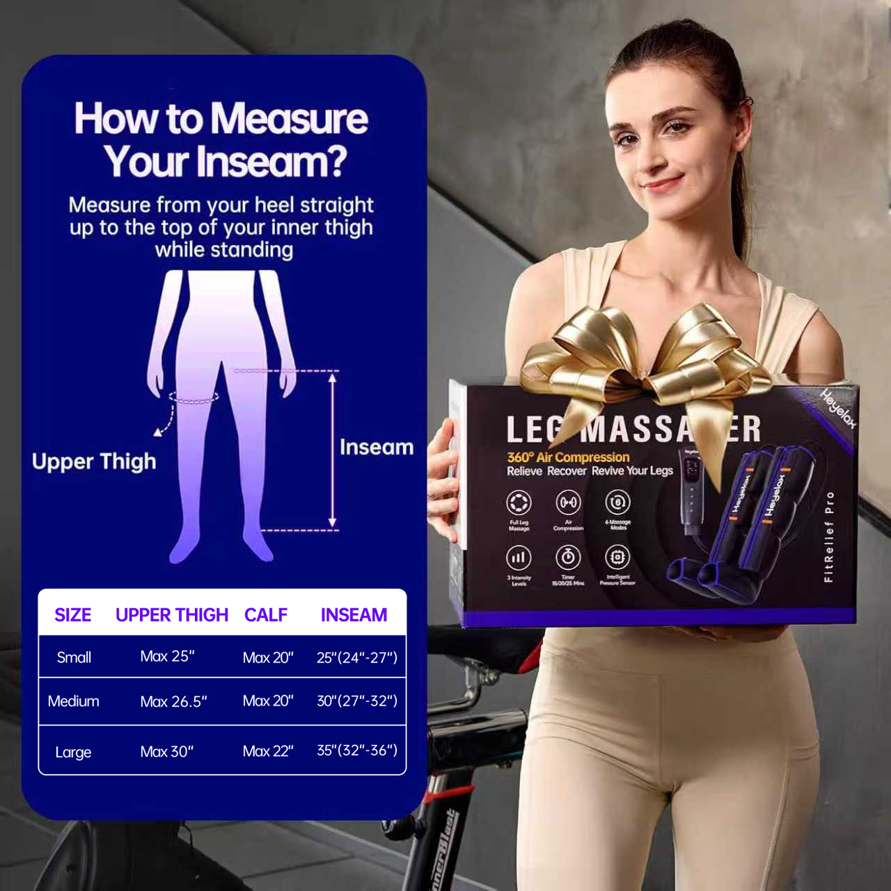 جهاز تدليك الساق بالضغط الهوائ - مراجعة Compression Boots Recovery وسعره
